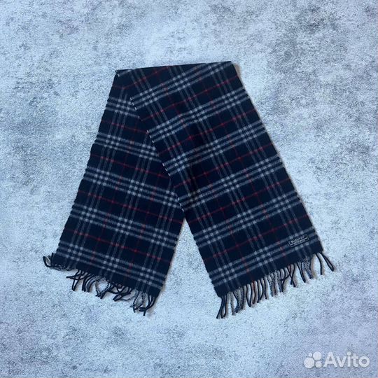 Мужской шарф Burberrys Винтаж Оригинал