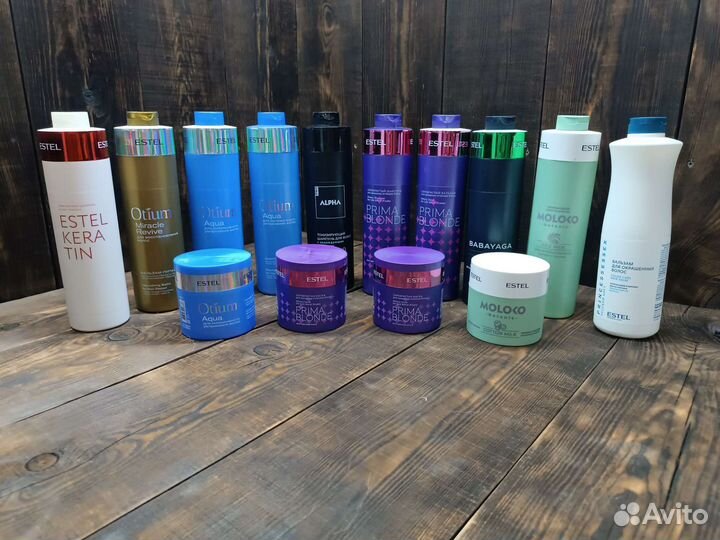 Проф. шампуни и бальзамы estel