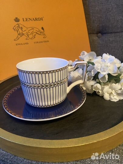 Чайный сервиз на 6 персон в британском стиле