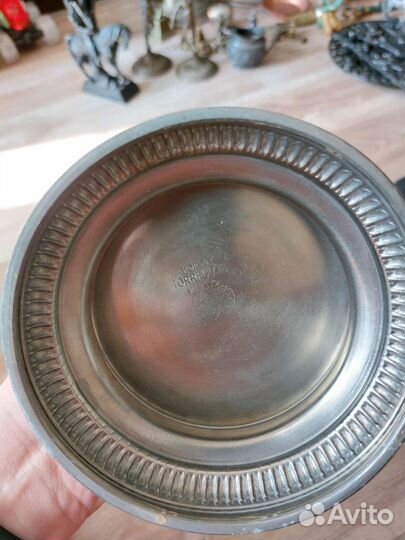 Оловянная пивная кружка