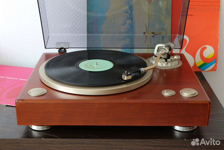 Виниловый проигрыватель Denon DP-1300 MKll+AT-33E