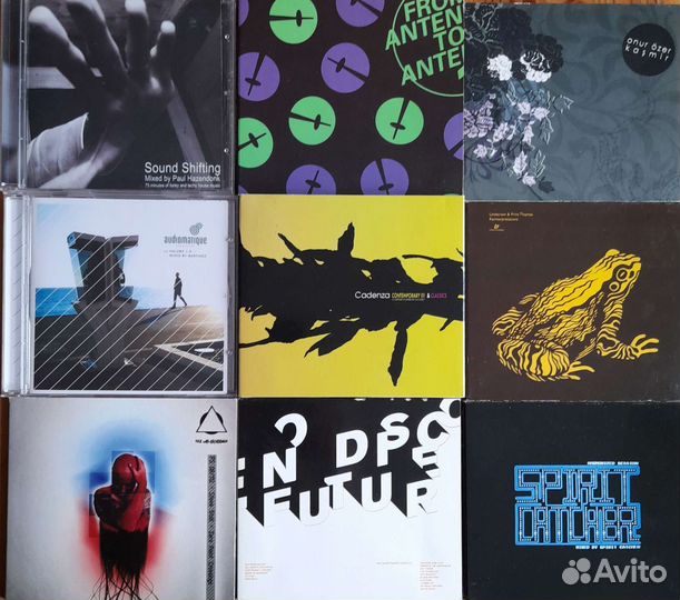 Audio cd Techno and Tech/Deep House