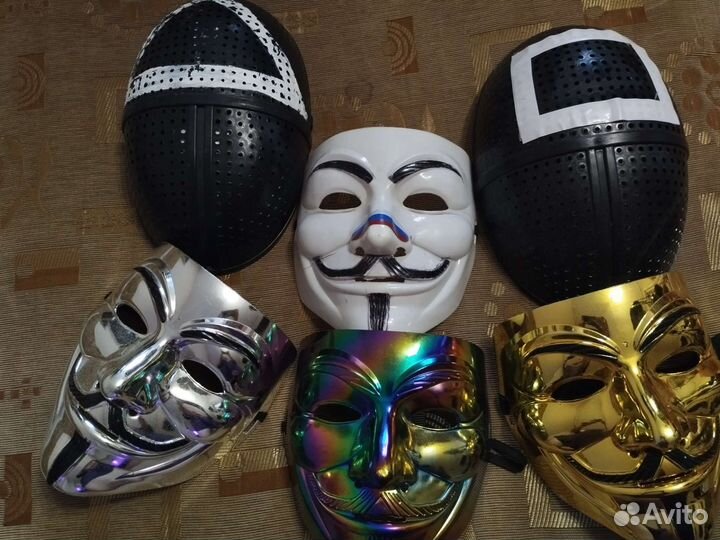 Маски Аnonimus