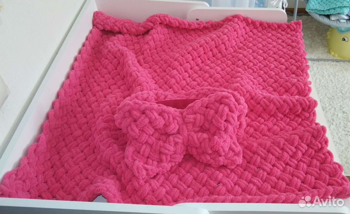 Детский пледик, конверт на выписку