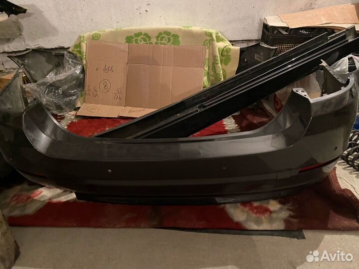 BMW 5 f10 полный комплект бамперов оригинал