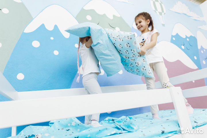 Детская кроватка софа