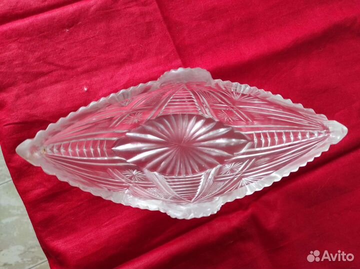 Салатник хрустальный