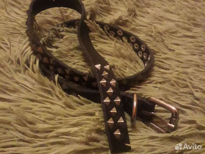 Ремень кожаный