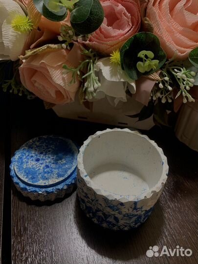 Шкатулка из гипса