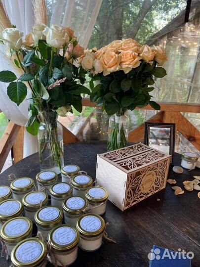 Свадебная коробка для денег