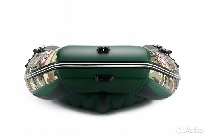 Лодка mishimo PRO 350 Камуфляж пиксель (зеленый)