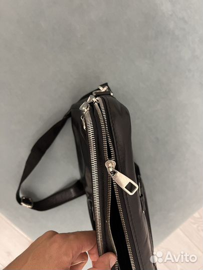 Мужской кожаный портфель