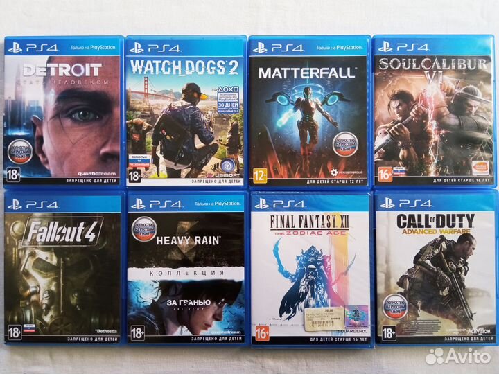 PlayStation 4 диски - игры лицензионные PS4 - PS5