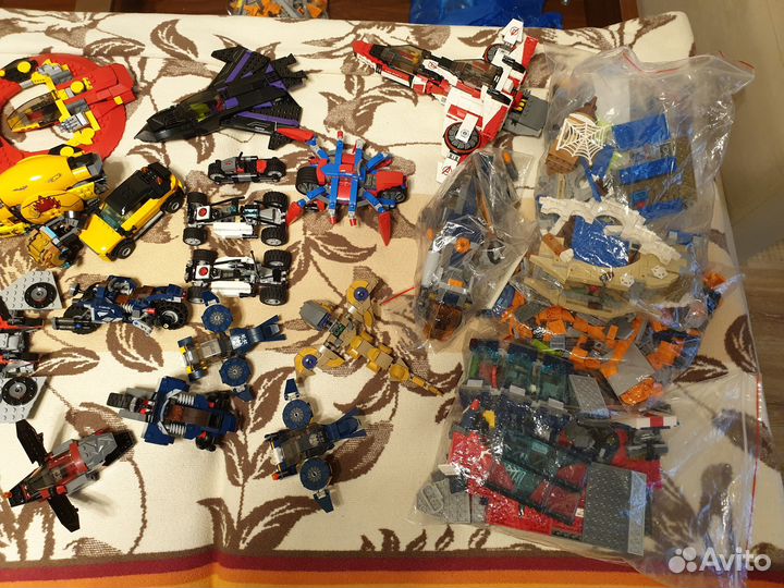 Lego: машины, самолеты, существа