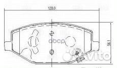 Колодки торм. для а/м Geely Coolray (20) диск