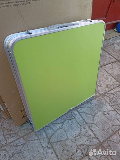 Стол туристический усиленный книжка +4 стула