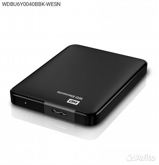 Внешний диск HDD WD Elements Portable 4TB 2.5