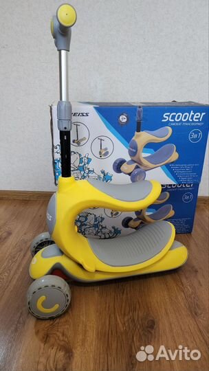 Самокат трансформен новый в коробке