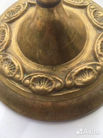 Подсвечник из латуни