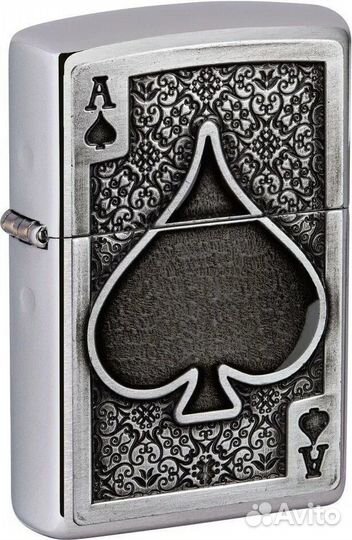 Зажигалка zippo ACE OF spades 49637