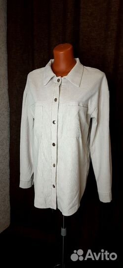 Рубашка мягкий корд 44-46 Fashion