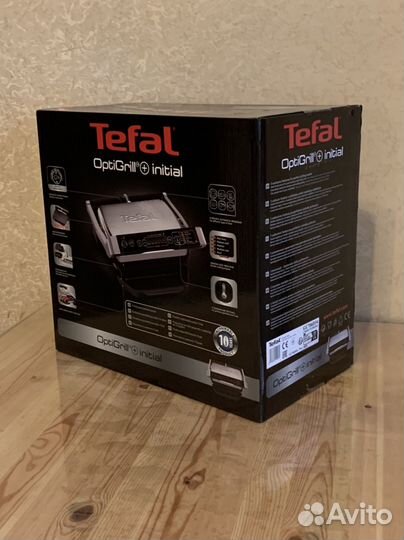 Гриль Tеfal Oрtigrill Initiаl GC706D34(новый)