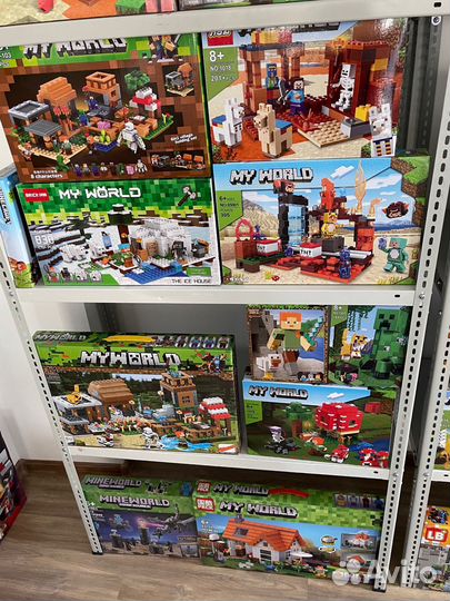 Lego Minecraft аналоги