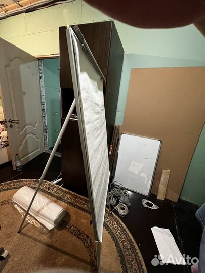 Доска флипчарт маркерная с бумагой