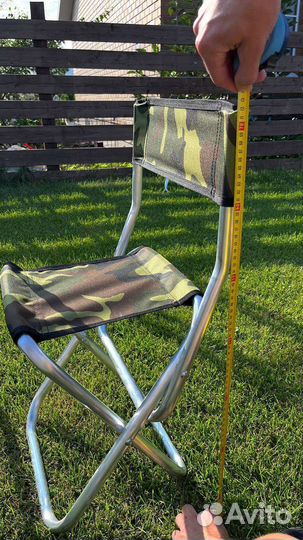 Стул складной со спинкой туристический