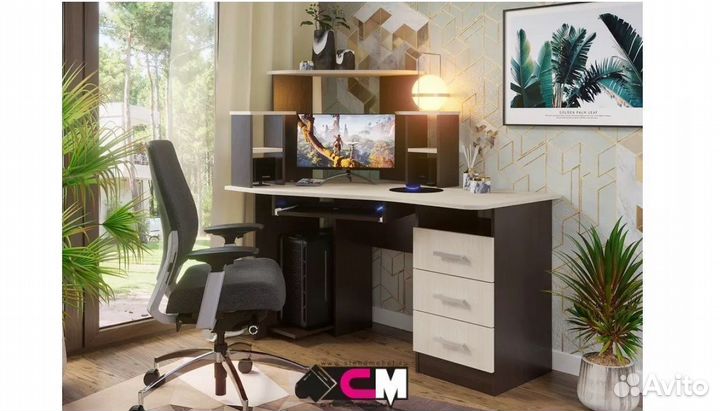 Стол компьютерный №1 венге новый
