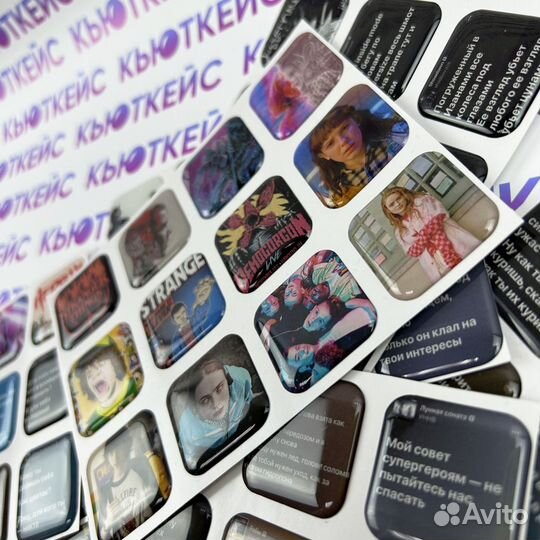 3d стикеры на чехол опт