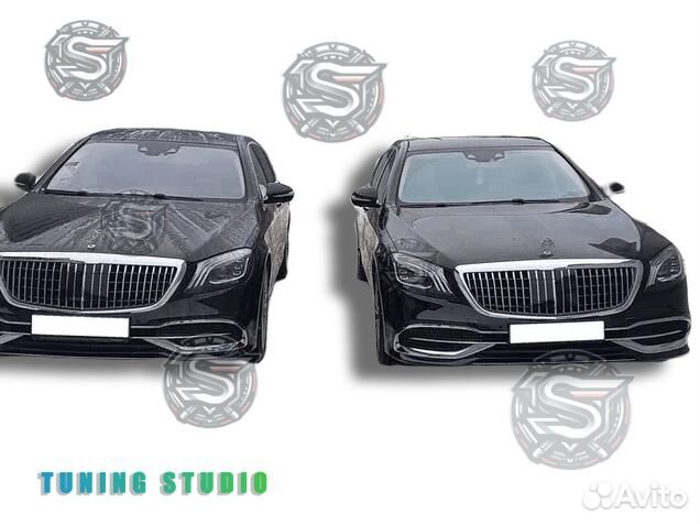 Maybach S Class X 222 переделка в рестайлинг