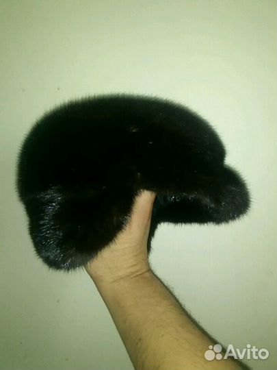Норковая кепка женская
