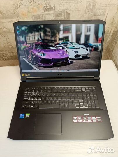 Игровой Acer nitro 5 17.3 RTX3070/i7-11800H
