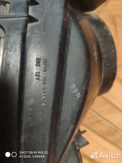 Mitsubishi pajero 3 фара правая