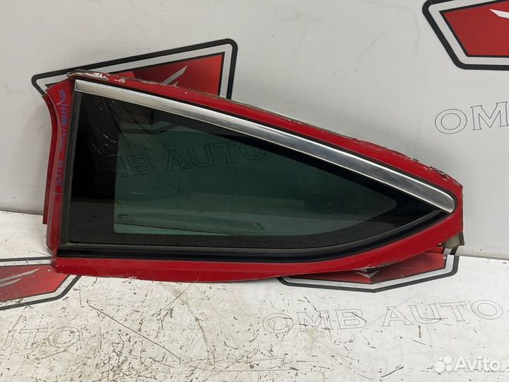 Стекло заднее глухое левое Опель Астра J GTC