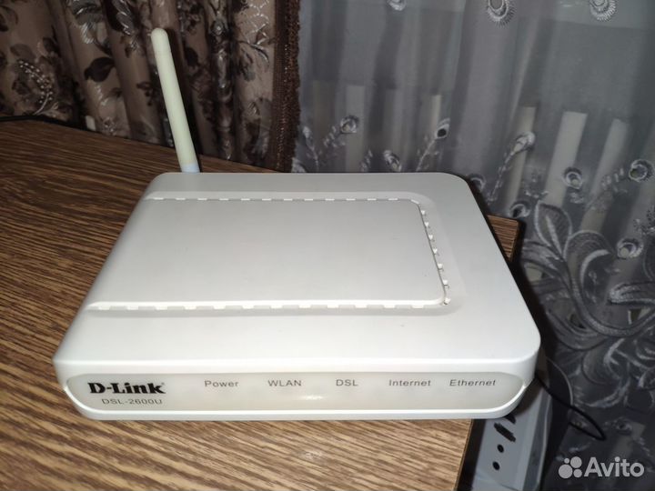 D-Link DSL-2600U adsl2+ маршрутизатор c Wi-Fi