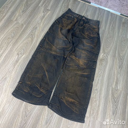 Джинсы широкие ifsixwasnine flared archive type