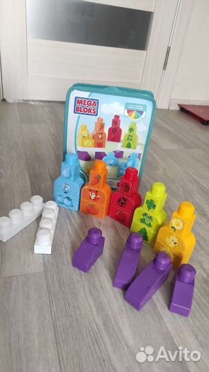 Конструктор мега блокс и поезд полесье