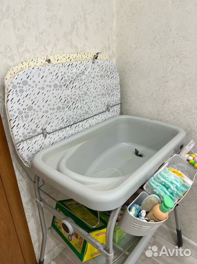 Пелинальный столик chicco cuddle&bubble