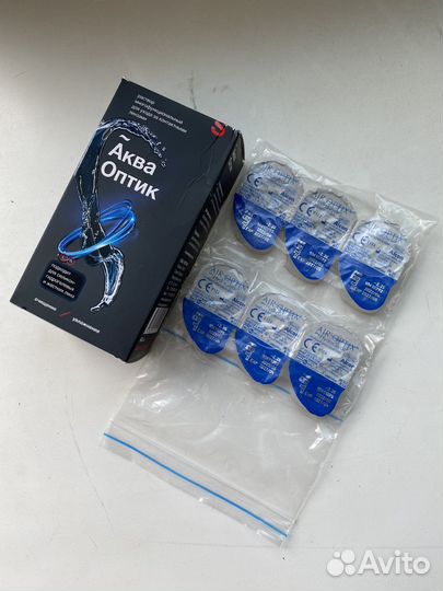 Линзы контактные