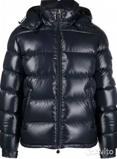 Пуховик Moncler Maya синий