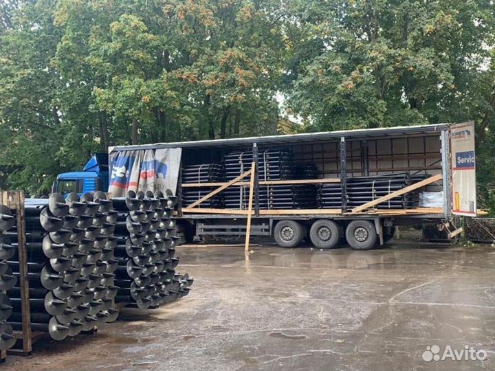 Винтовые сваи от производителя