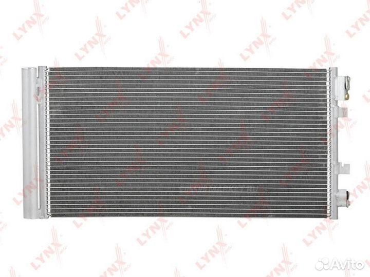 Lynxauto RC-0431 Радиатор кондиционера с осушителе