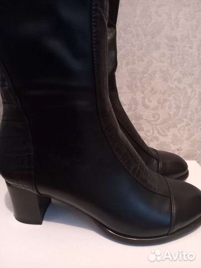 Сапоги осень весна женские 40