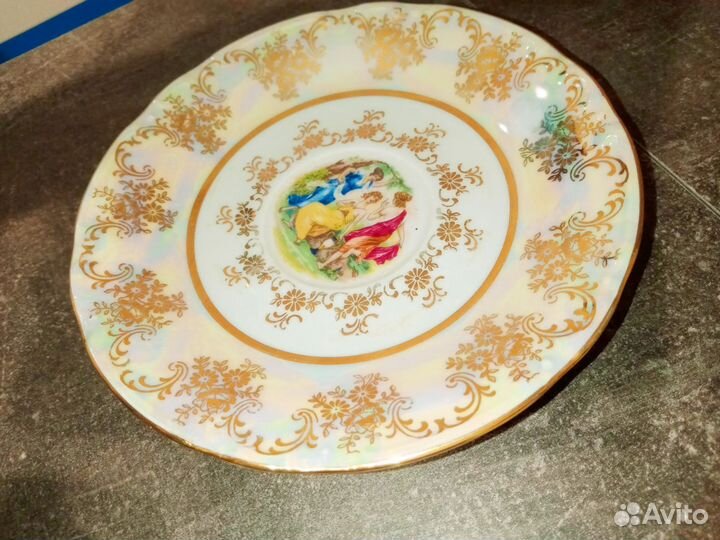 Фарфоровая чайная пара