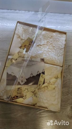 Скатерть 180х210 + салфетки 40х40 - 6 шт