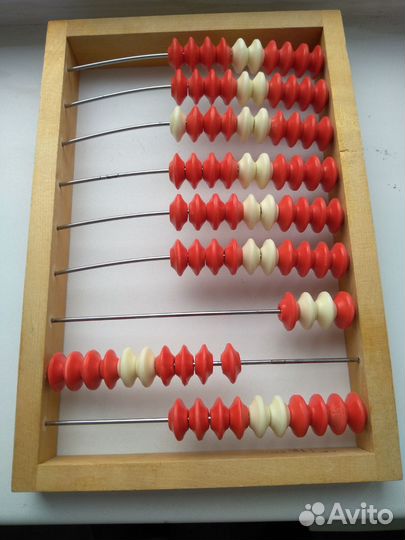 Счеты деревянные