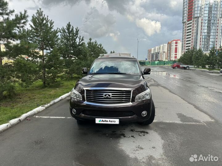 Infiniti QX56 5.6 AT, 2013, 136 000 км