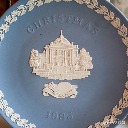 Wedgwood тарелка Рождество 1985 год, Англия